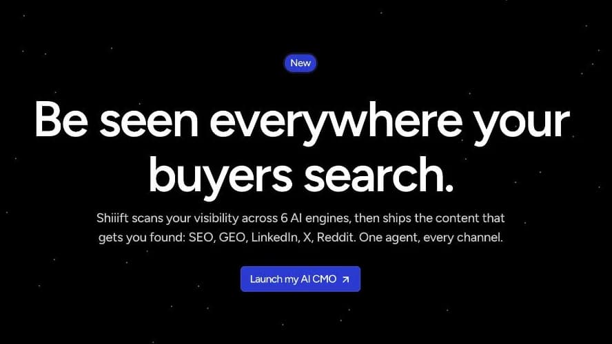 Shiiift — B2B SaaS · AI marketing · side project